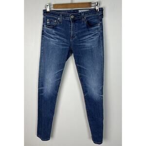 AG Adriano Goldschmied The Legging Ankle Super Skinny Denim Blue Jean Size 27R